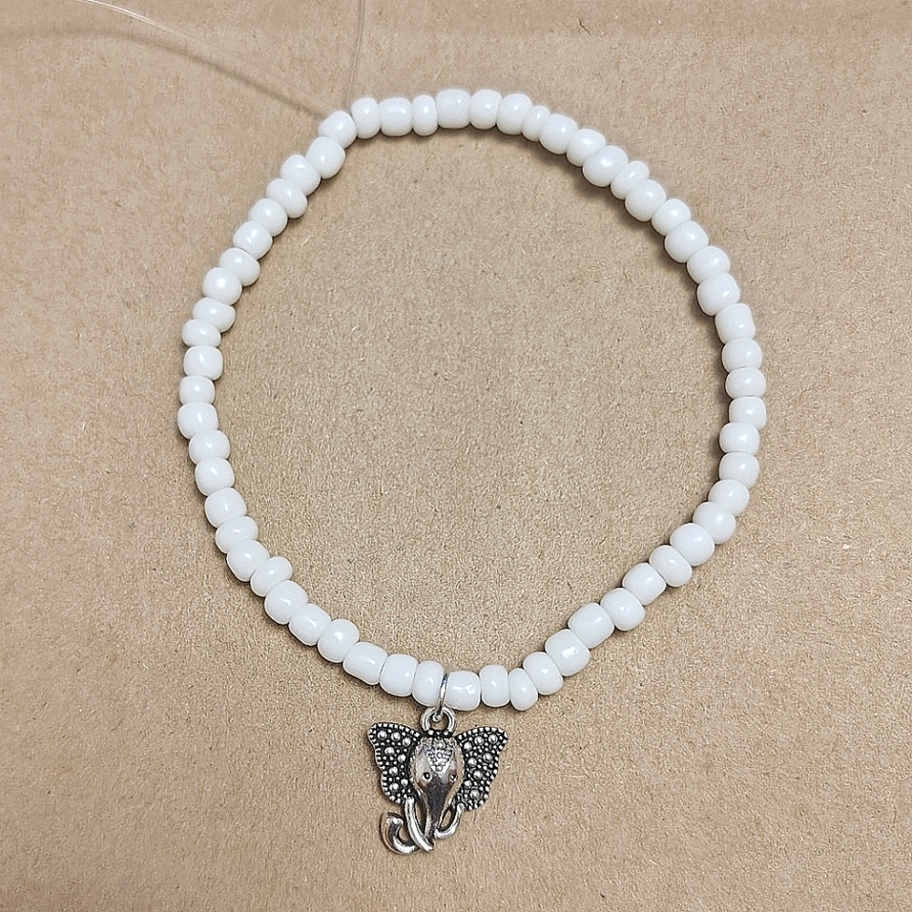 NEW! Jenny's Handmade Silver Elephant Bracelets